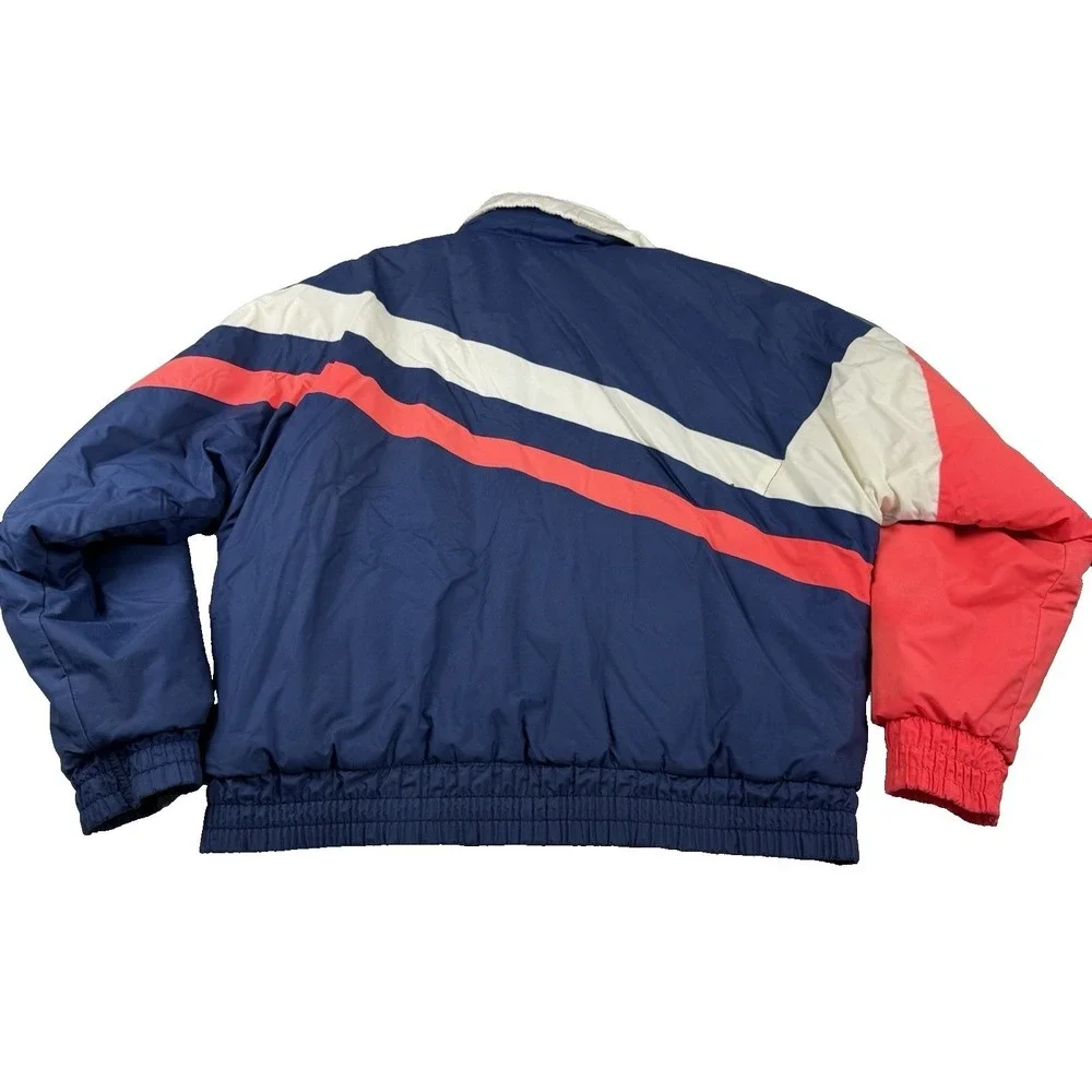 Vintage Ski Jacket Coat Puffer Men's Size Medium Y2K 90s‎ Snow Trails Outdoor